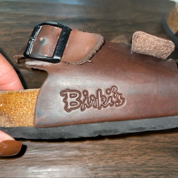 BIRKENSTOCK Milano Dark Brown Sandal Size 39 - Picture 8 of 10